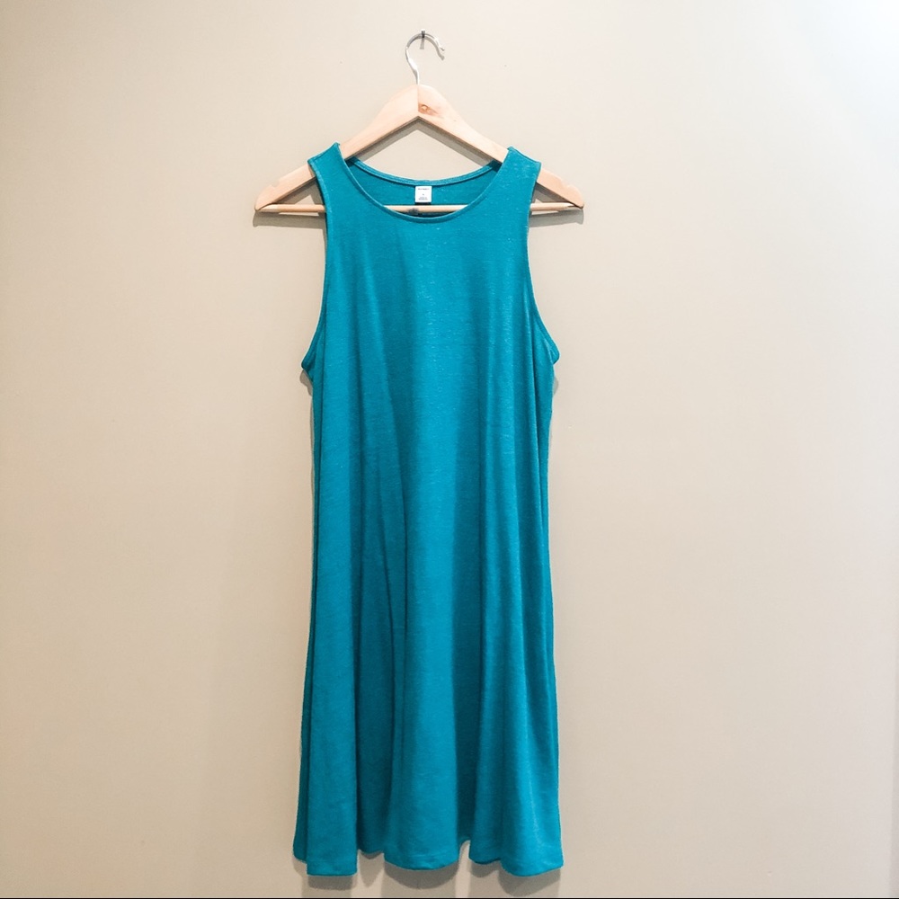 Teal dress